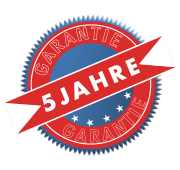 5-Jahre Garantie Logo